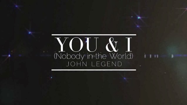 john legend you & i (nothing in the world) music video blog drunk on pop