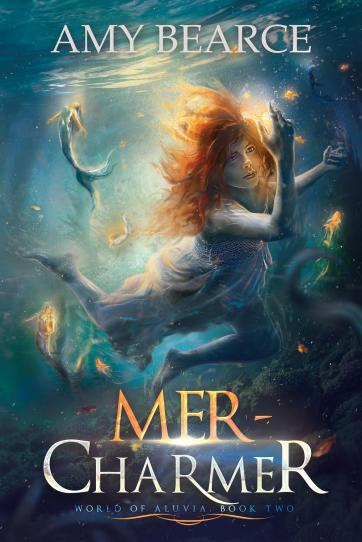 mer-charmer world of aluvia #2 by amy bearce book cover reveal