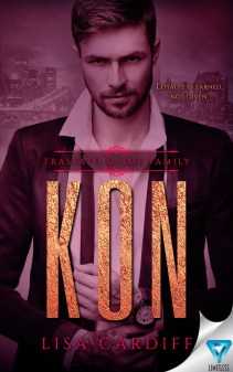 kon lisa cardiff trassato crime family #2 book cover