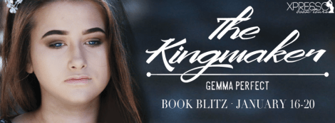 the kingmaker gemma perfect xpresso book tours banner