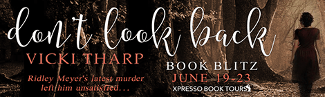 dont look back vicki tharp book blitz banner xpresso book tours drunk on pop