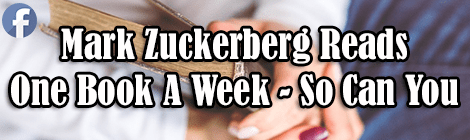 facebook ceo mark zuckerberg reads one book a week and you can too tips guest post drunk on pop banner