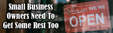 Small Business Owners Need To Get Some Rest Too drunk on pop guest post banner