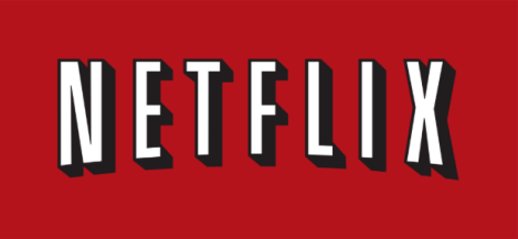 netflix logo streaming service stock photo